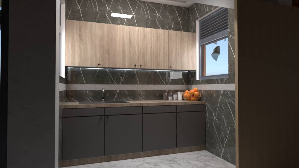 Elegant Kitchen Cabinet